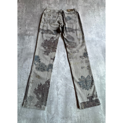 Just Cavalli Printed Jeans