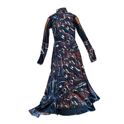 SP Italian Mesh Maxi Dress