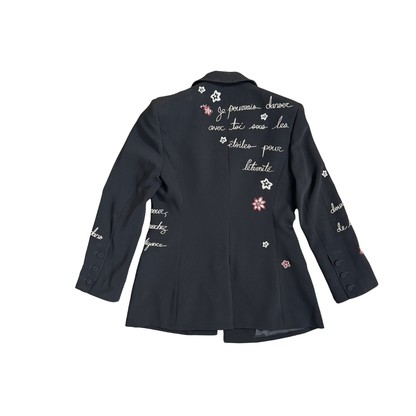Cinq à Sept Embroidered Blazer