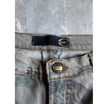 Just Cavalli Printed Jeans