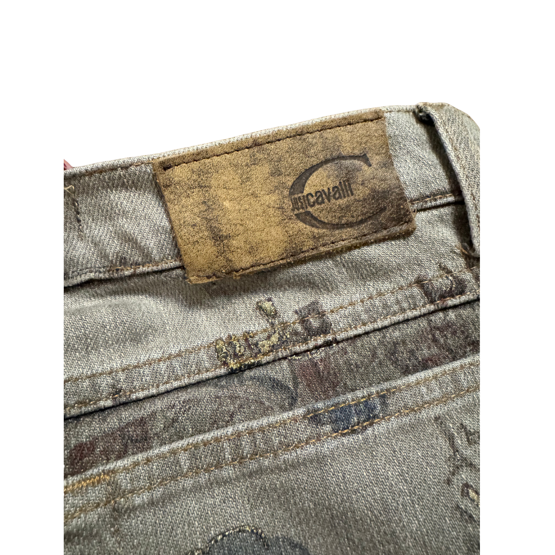 Just Cavalli Printed Jeans