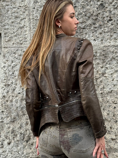 GF Leather Studded Jacket