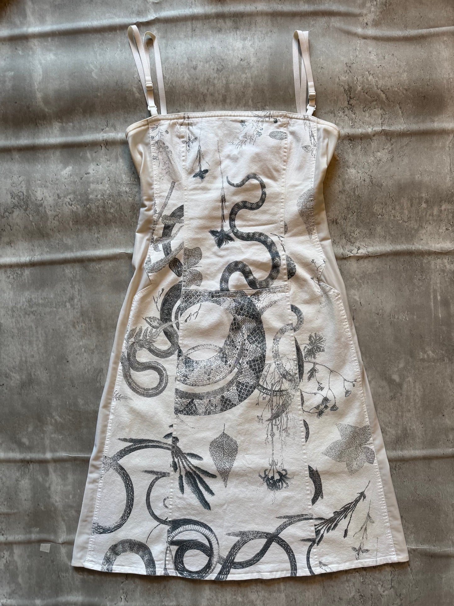 Just Cavalli Snake Print Dress