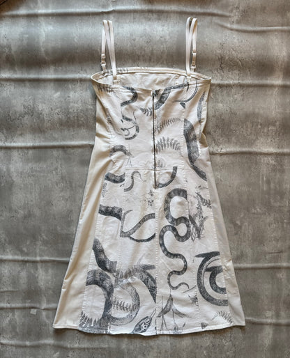 Just Cavalli Snake Print Dress