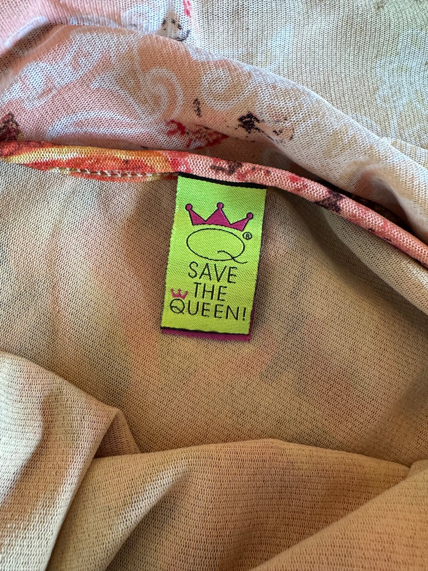 Save the Queen! Madonna Mesh Dress