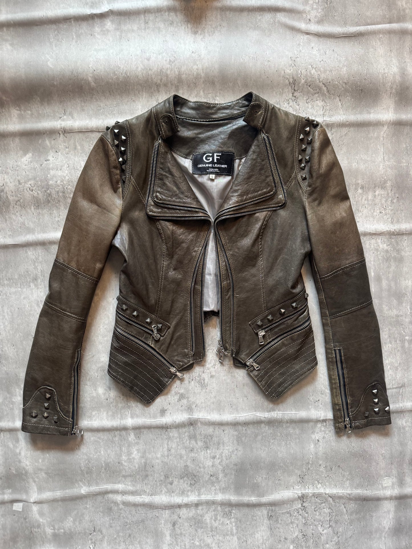 GF Leather Studded Jacket