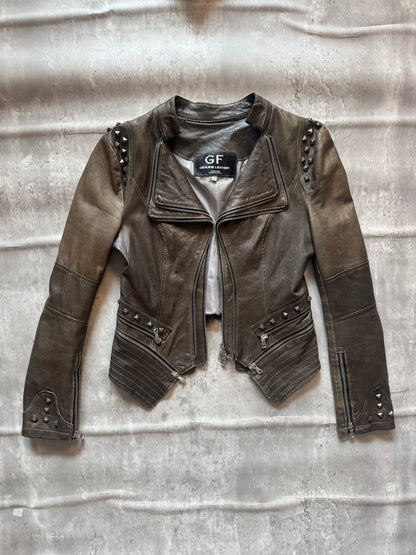 GF Leather Studded Jacket