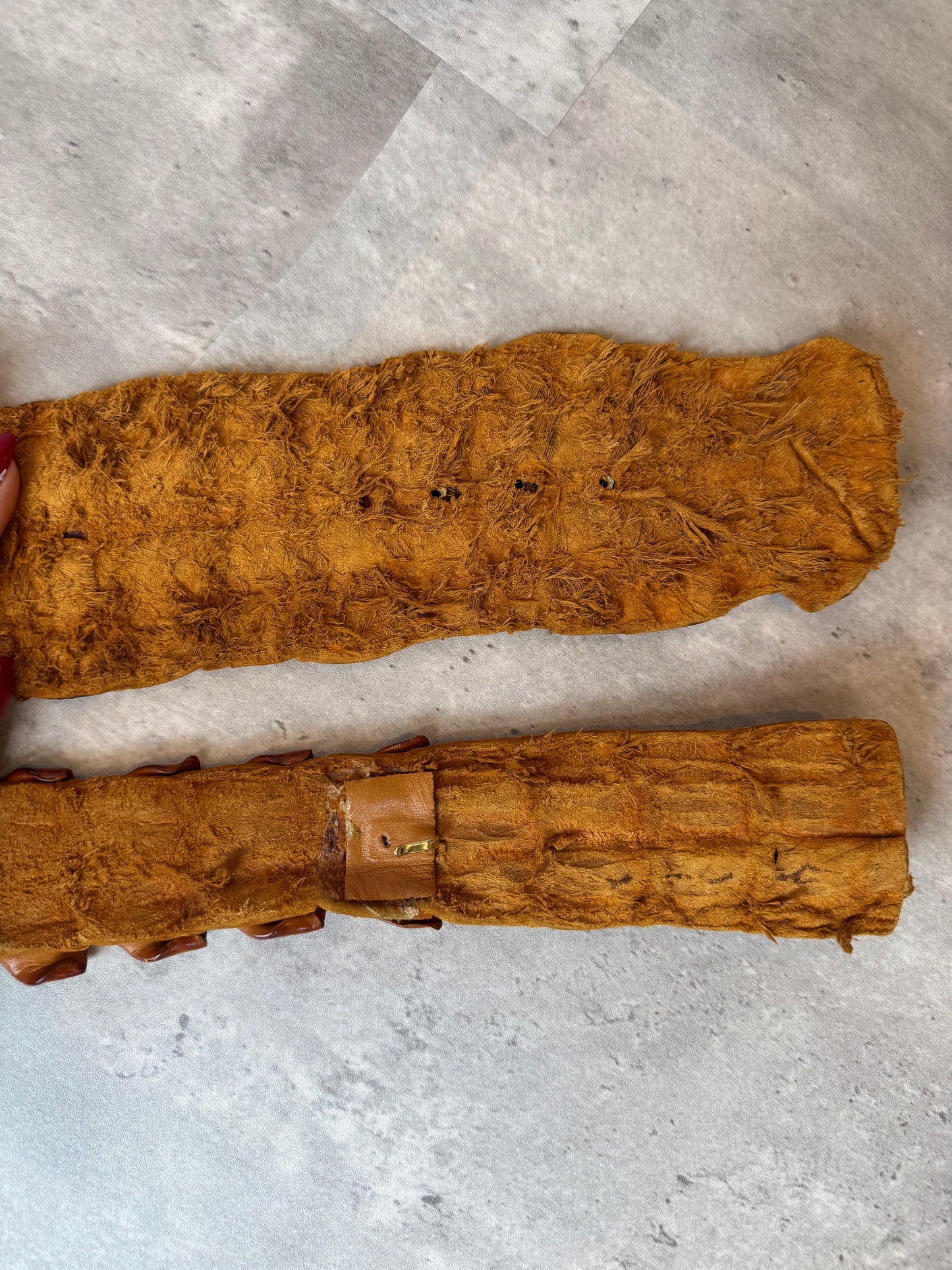 Alligator Spine Wrap Belt