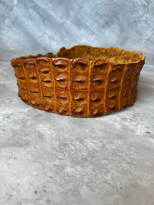 Alligator Spine Wrap Belt