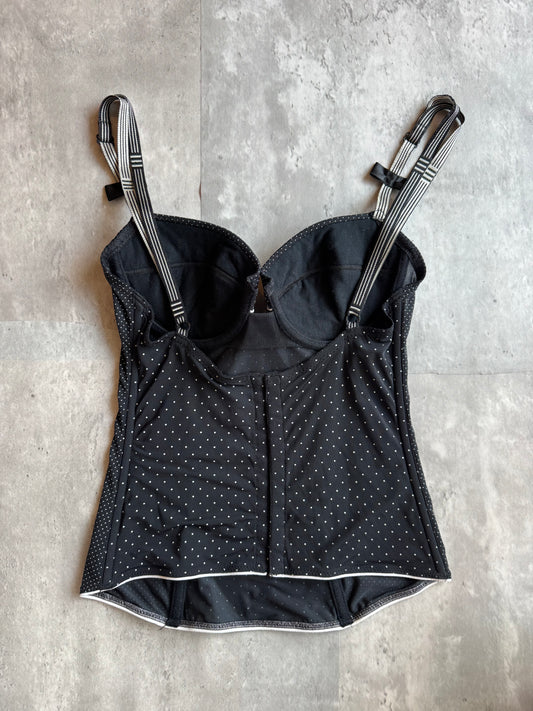La Perla Polka Dot Corset
