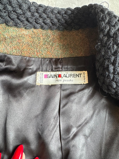 Yves Saint Laurent Russian Collection Wool Jacket