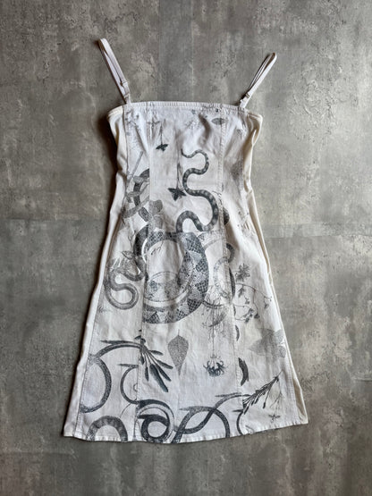 Just Cavalli Snake Print Dress