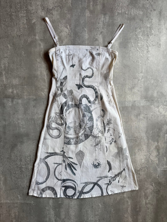 Just Cavalli Snake Print Dress
