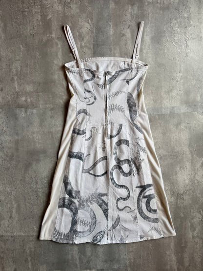 Just Cavalli Snake Print Dress