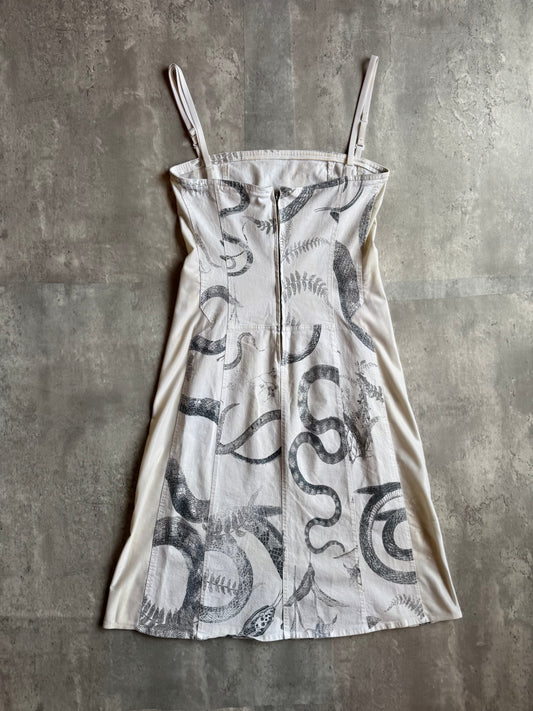 Just Cavalli Snake Print Dress