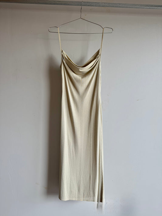 Balmain Paris Beaded Slip Dress