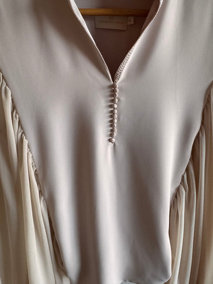Moroccan Draped Sleeve Blouse