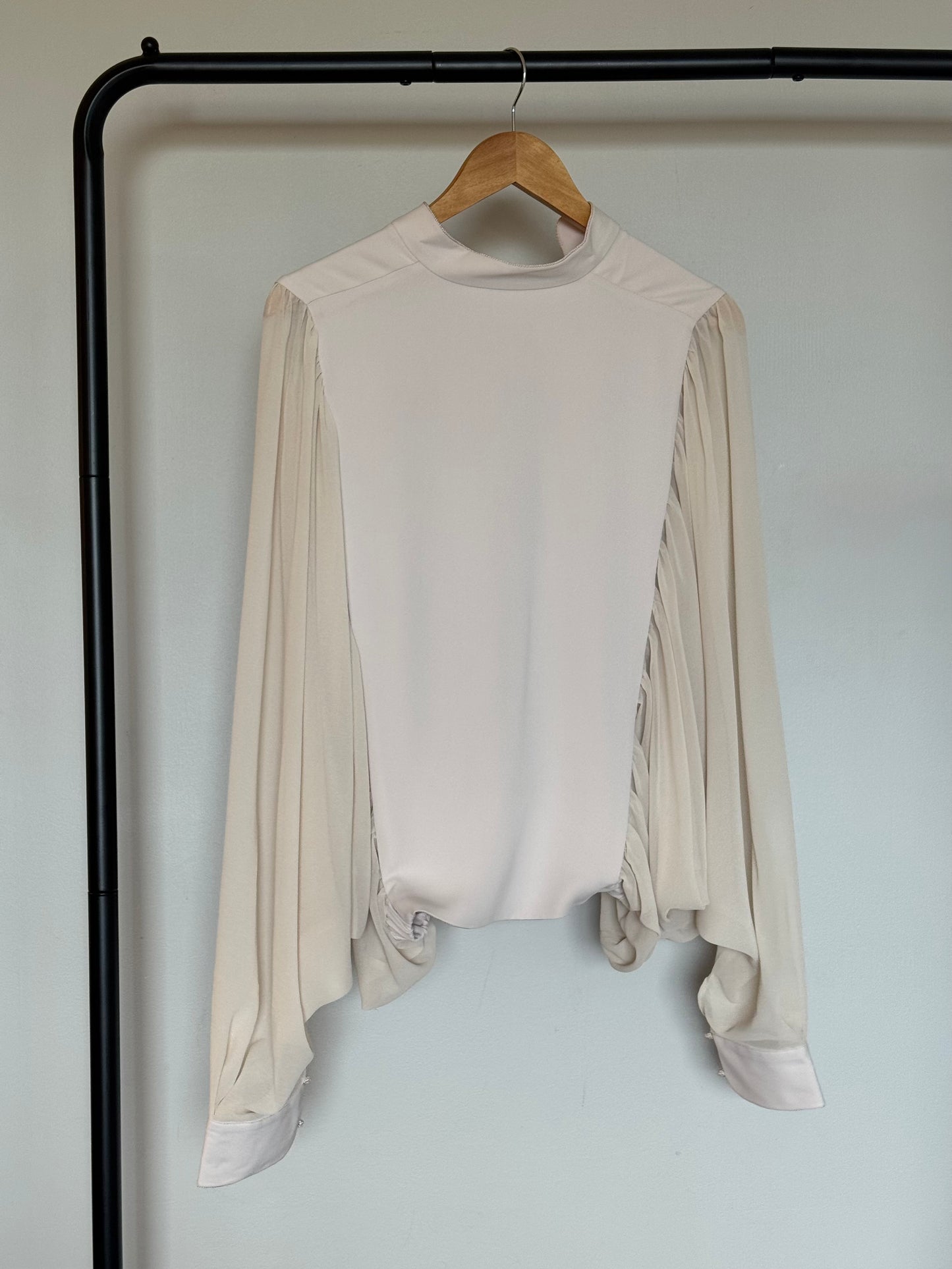Moroccan Draped Sleeve Blouse