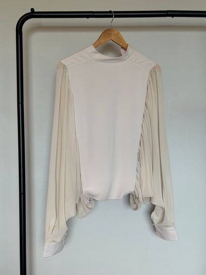 Moroccan Draped Sleeve Blouse