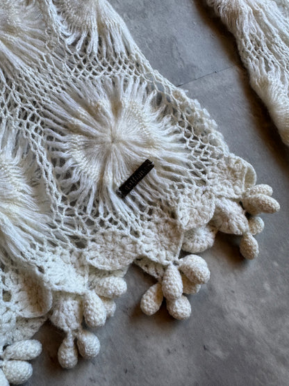Galliano Ivory Mohair Sweater