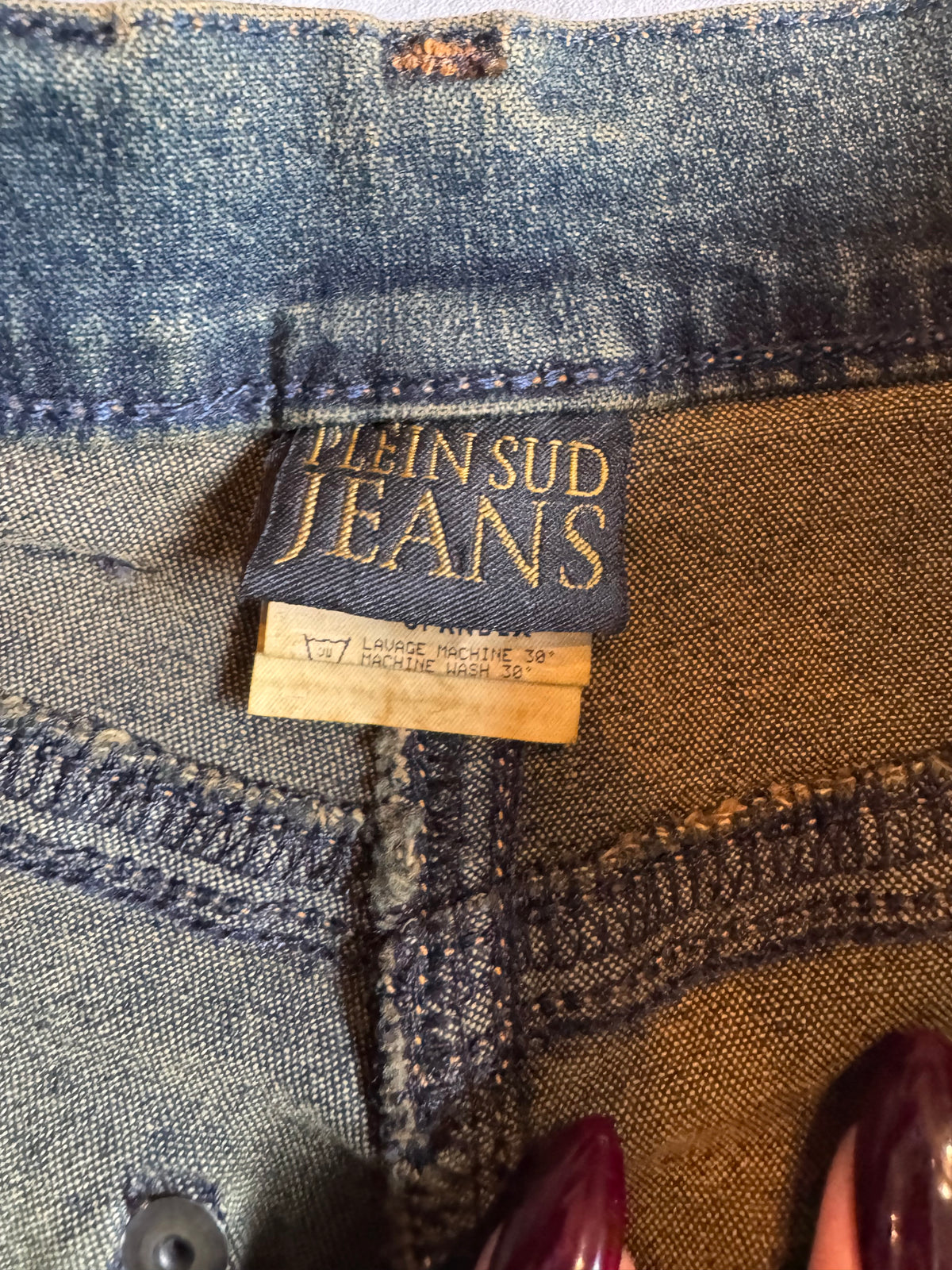 Plein Sud Jeans Hook-and-Eye Flare Jeans