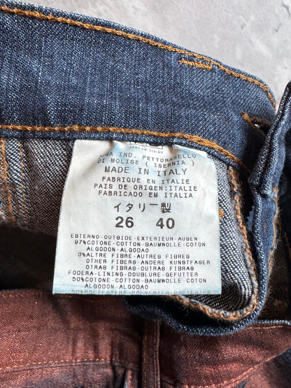 Just Cavalli Metallic Flare Jeans