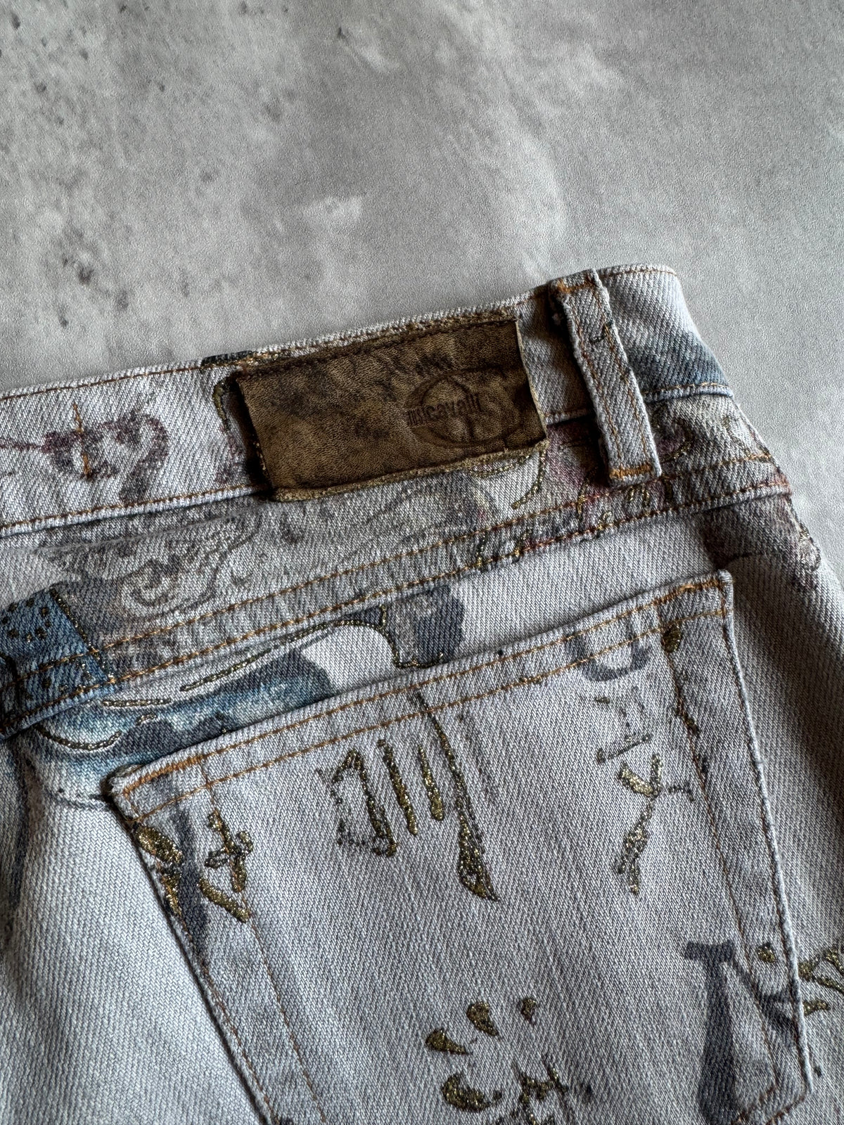 Just Cavalli Printed Jeans (IT 43)