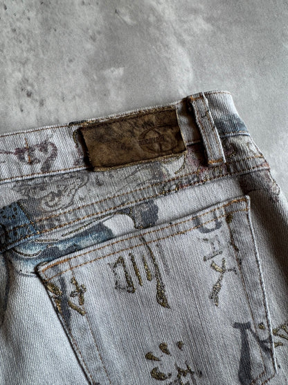Just Cavalli Printed Jeans (IT 43)