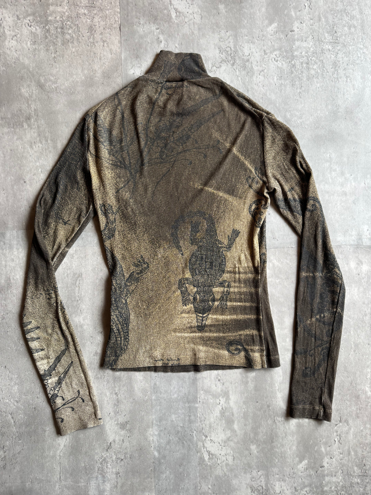 Just Cavalli Alligator Turtleneck