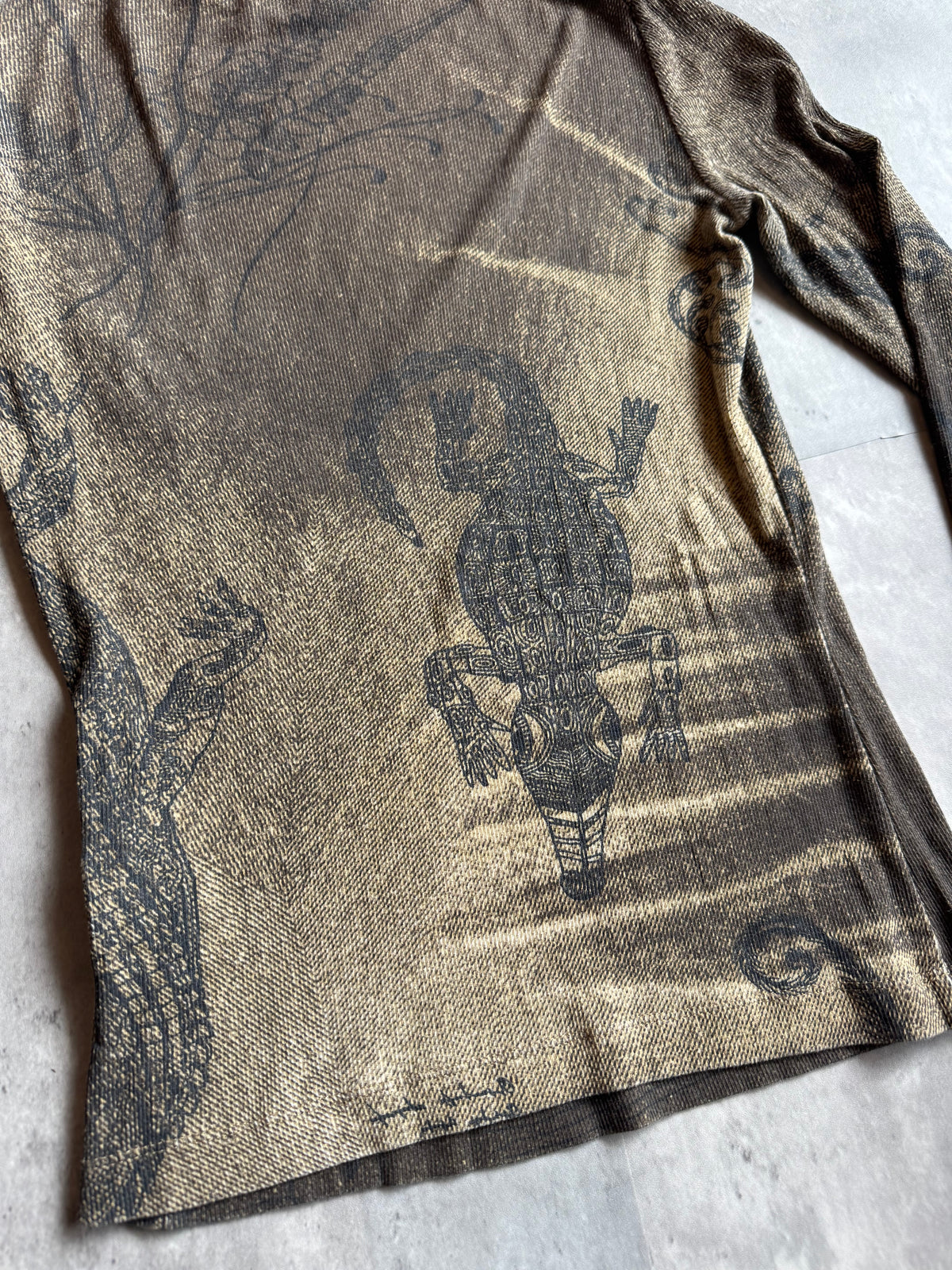 Just Cavalli Alligator Turtleneck