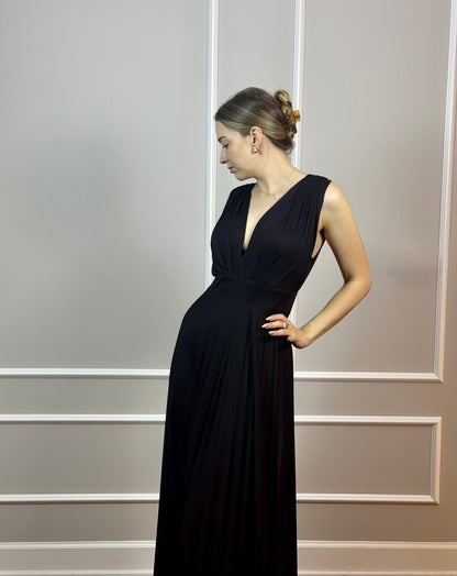 Pinko Pleated Maxi Gown